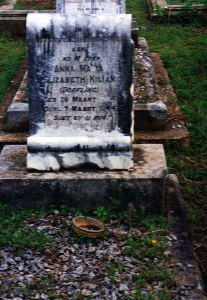 KILIAN Anna Maria nee DORFLING 18?4-1944