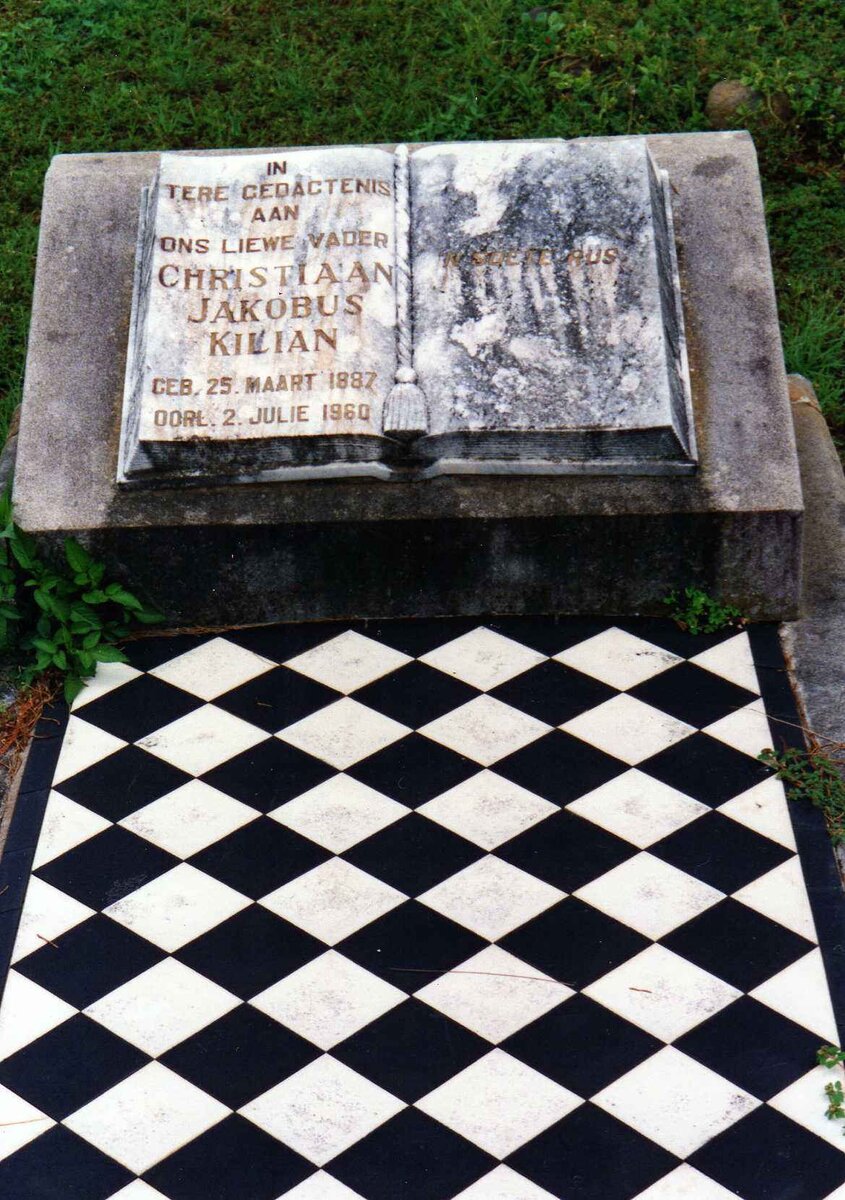 KILIAN Christiaan Jakobus 1887-1960