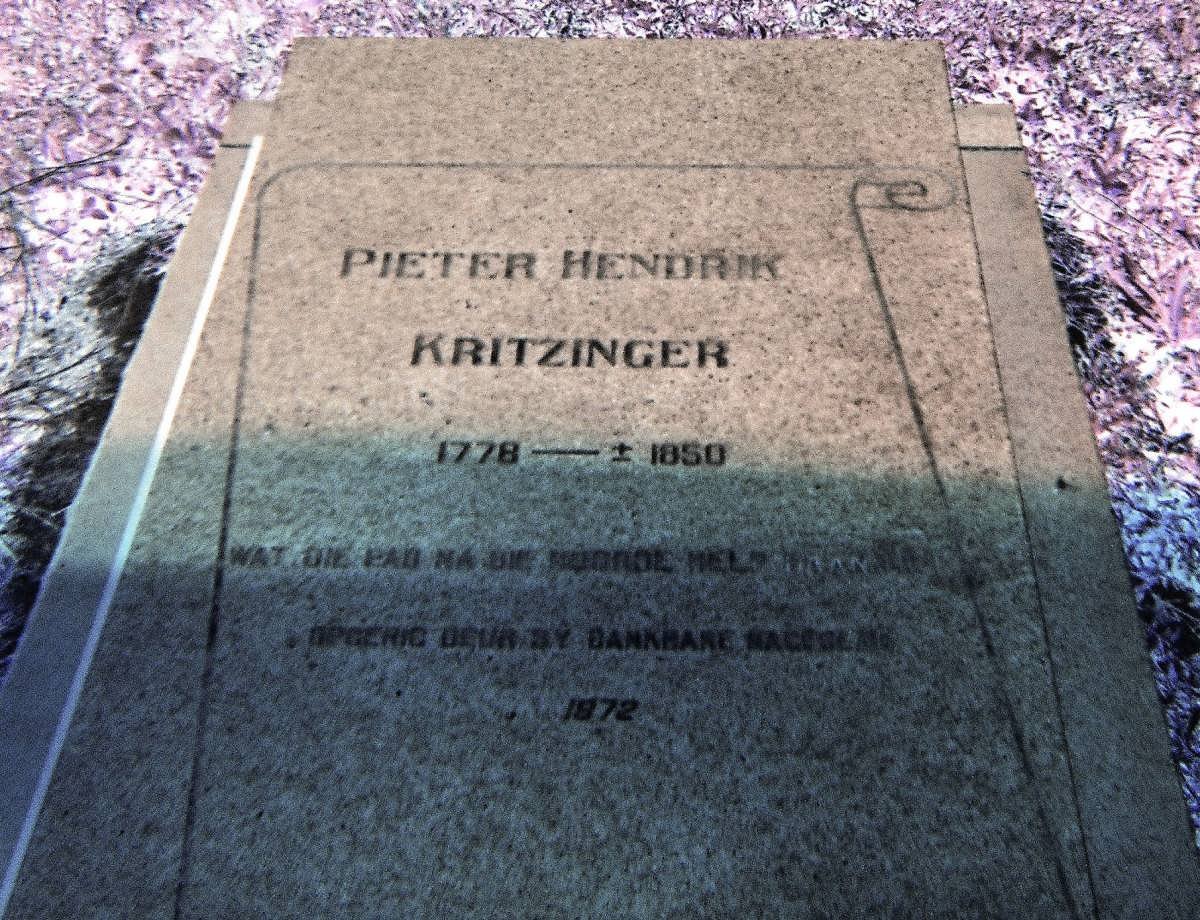 KRITZINGER Pieter Hendrik 1778-1850