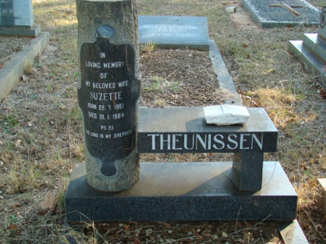 THEUNISSEN Suzette 1951-1984