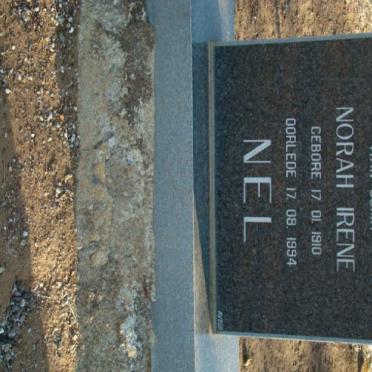 NEL Norah Irene 1910-1994