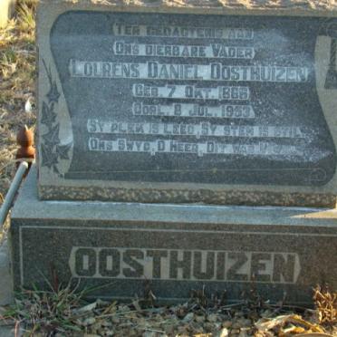 OOSTHUIZEN Lourens Daniel 1866-1953