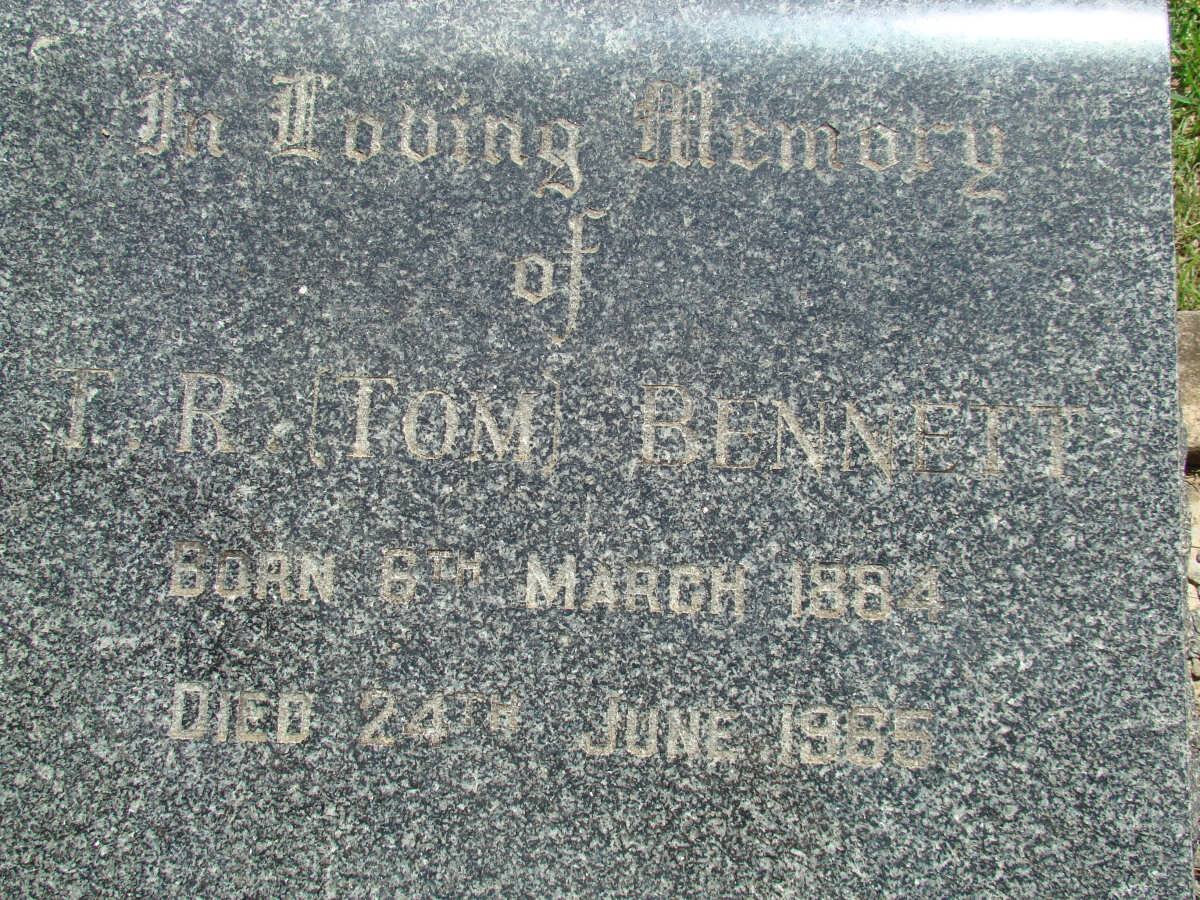 BENNETT T.R. 1884-1965
