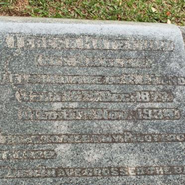 LUND Teresa Kate nee SMALLIE 1877-1934