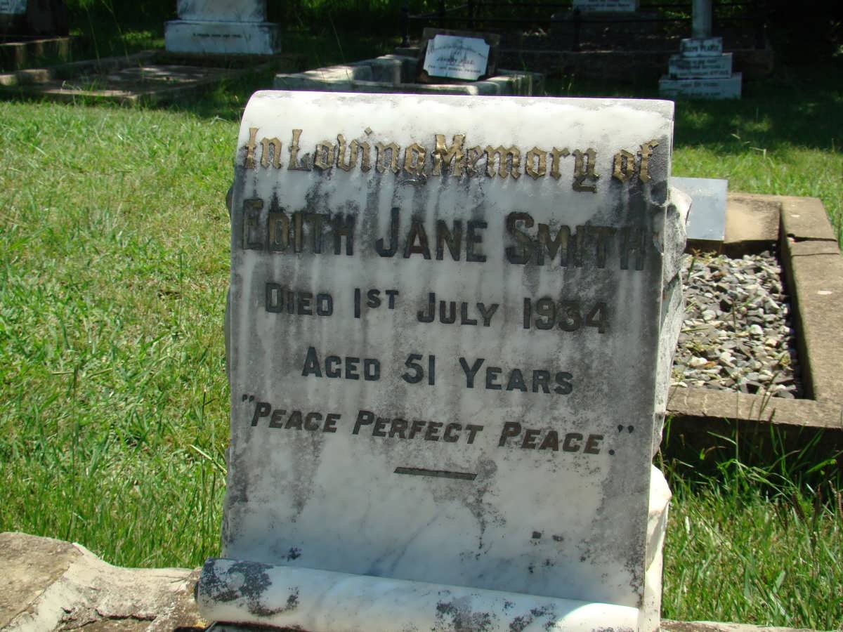 SMITH Edith Jane -1934