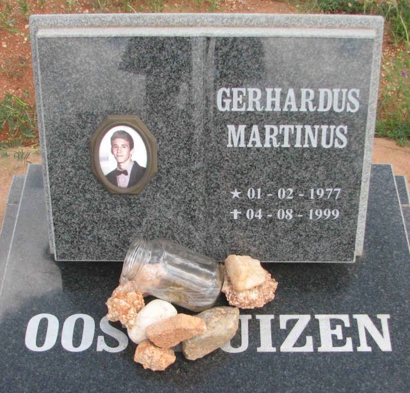 OOSTHUIZEN Gerhardus Martinus 1977-1999