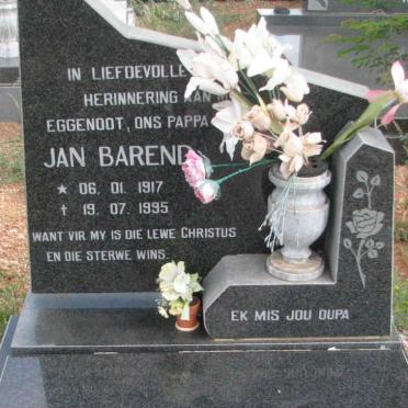 BADENHORST Jan Barend 1917-1995