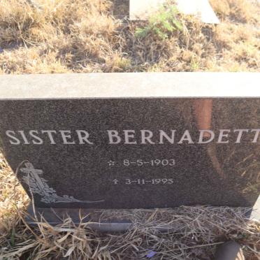 ? Bernadette 1903-1995