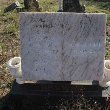 BRUWER Koos 1921-2001