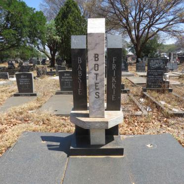 BOTES Frederik Johannes J. 1921-1984 & Maria Magdalena 1927-2003 _1