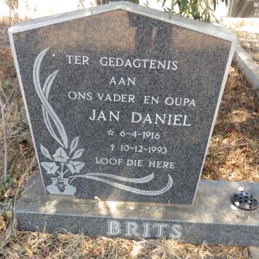 BRITS Jan Daniel 1916-1993