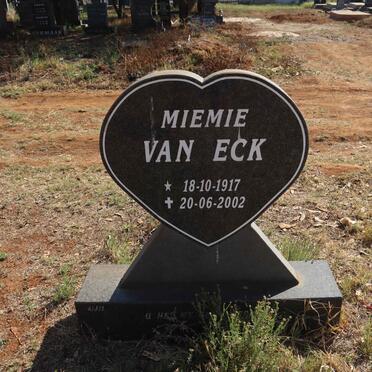 ECK Miemie, van 1917-2002