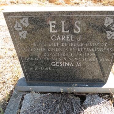 ELS Carel J.1928-1989 & Gesina M. 1934-