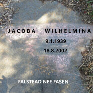 FELSTEAD Jacoba Wilhelmina nee FASEN 1939-2002