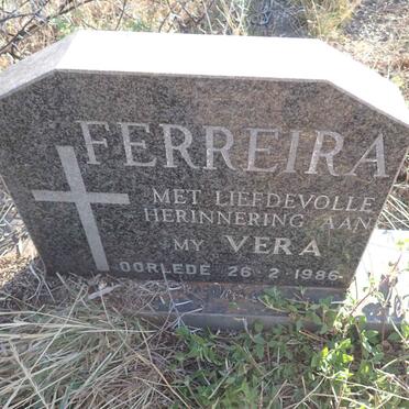 FERREIRA Vera -1986