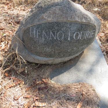 FOURIE Henno 1965-1988