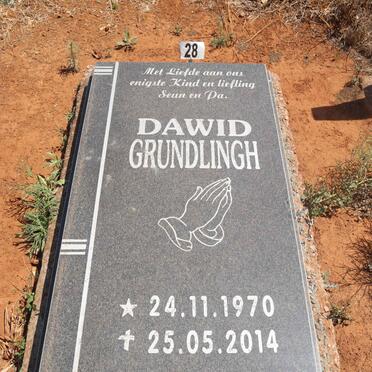 GRUNDLINGH Dawid 1970-2014