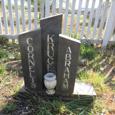 KRUGER Cornelis Abraham 1922-1995