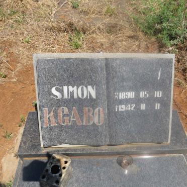 KGABO Simon 1890-1942