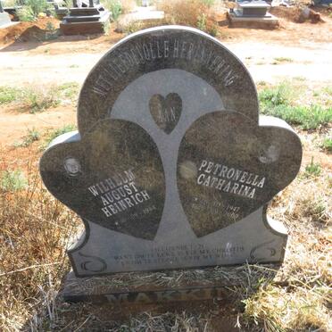 MAKKIN Wilhelm August Heinrich 1944- & Petronella Catharina 1947-2009