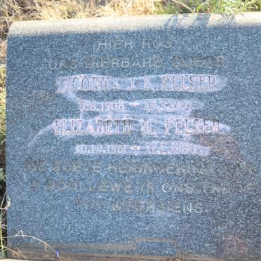 PELSER Jacobus J.B. 1908-1957 & Elizabeth M. 1915-1980
