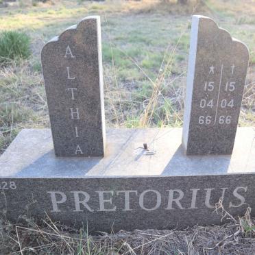 PRETORIUS Althia 1966-1966