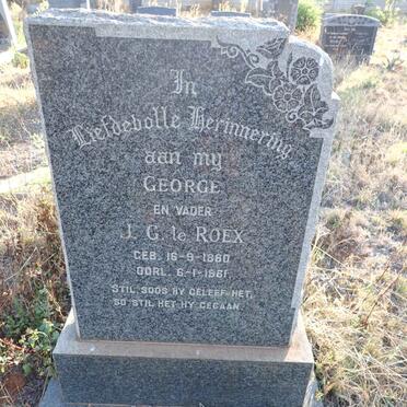 ROEX J.G., le 1880-1961