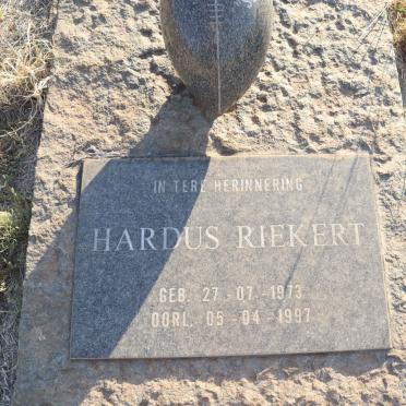 RIEKERT Hardus 1973-1997