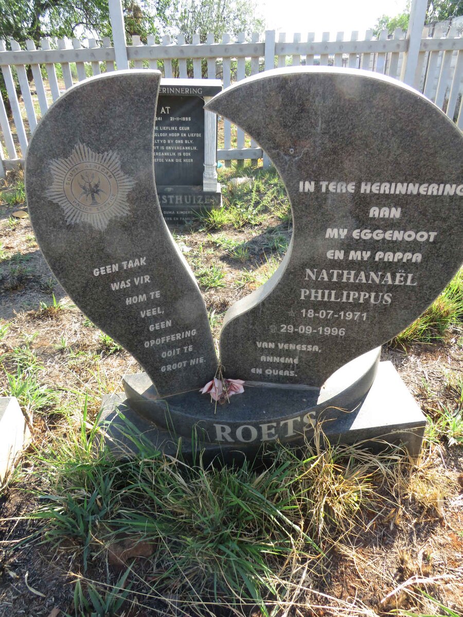 ROETS Nathanael Philippus 1971-1996