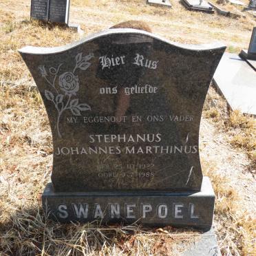 SWANEPOEL Stephanus Johannes Marthinus 1922-1988