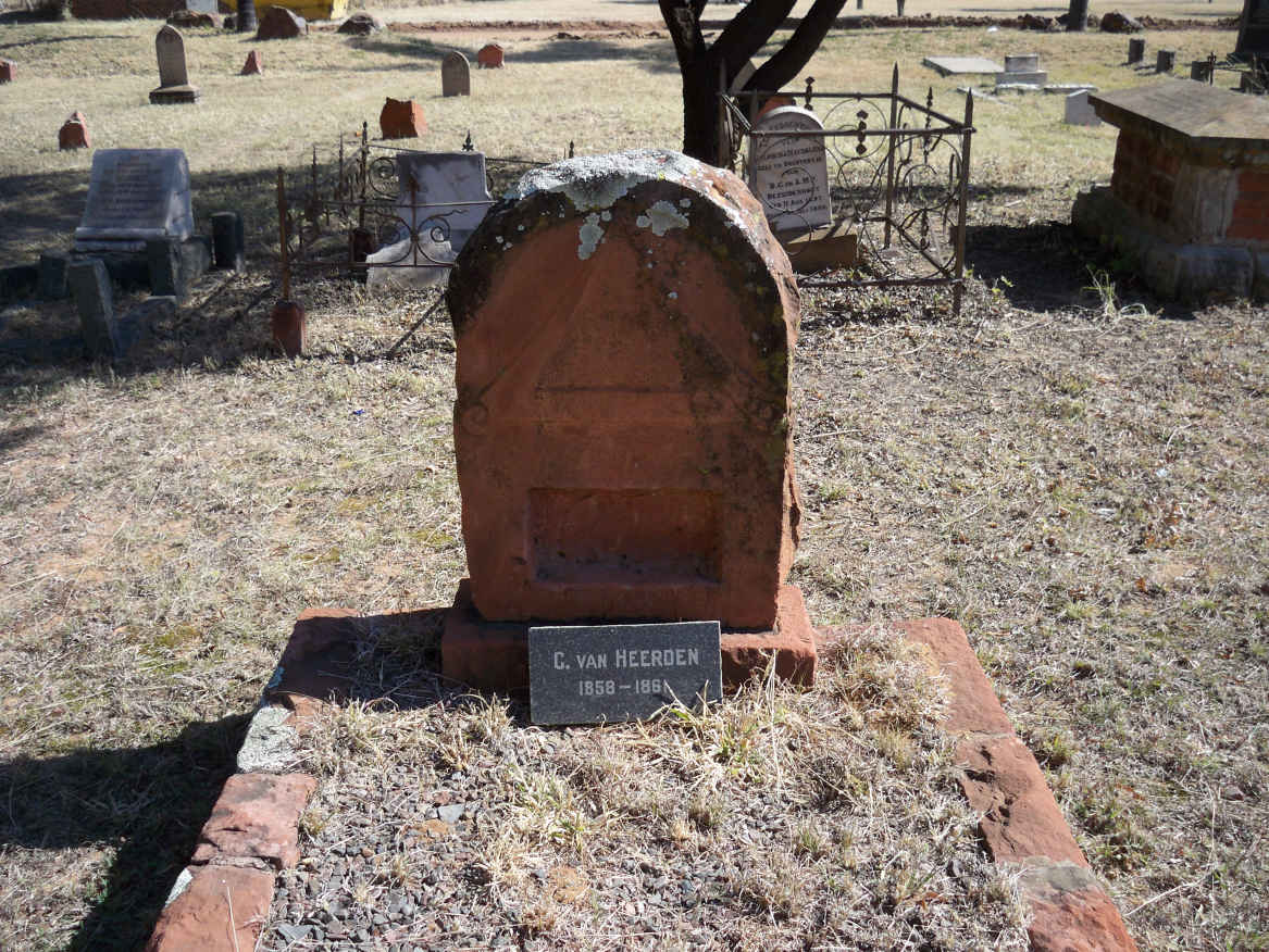 HEERDEN C., van 1858-1861