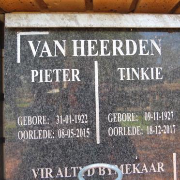 HEERDEN Pieter, van 1922-2015 &amp; Tinkie 1927-2017