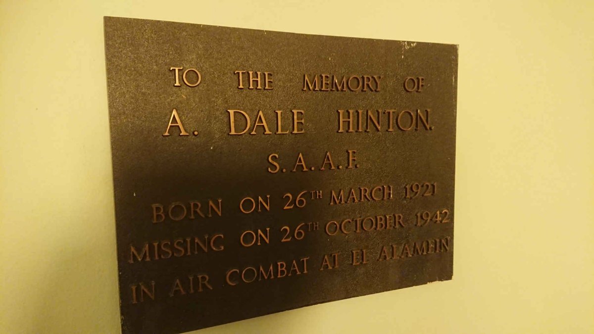 HINTON A. Dale 1921-1942