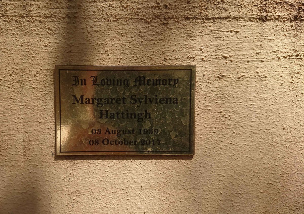 HATTING Margaret Sylviena 1939-2017