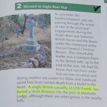 POWELL Charles Folliot Borrodaile -1901