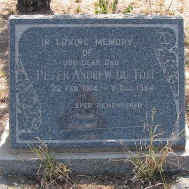 TOIT Peter Andrew, du 1914-1964