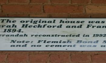 2. Plaque - farm house