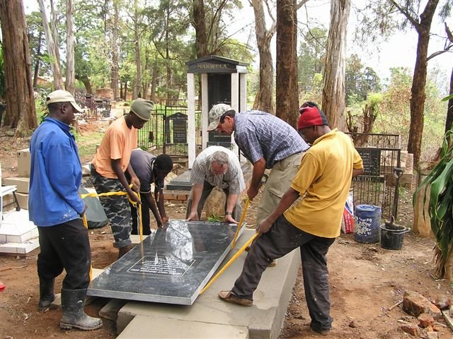 4. Grave Restoration - work in progress