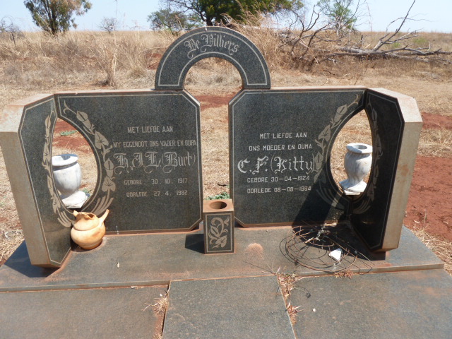 VILLIERS H.J.L., de 1917-1982 &amp; C.F. 1924-1984