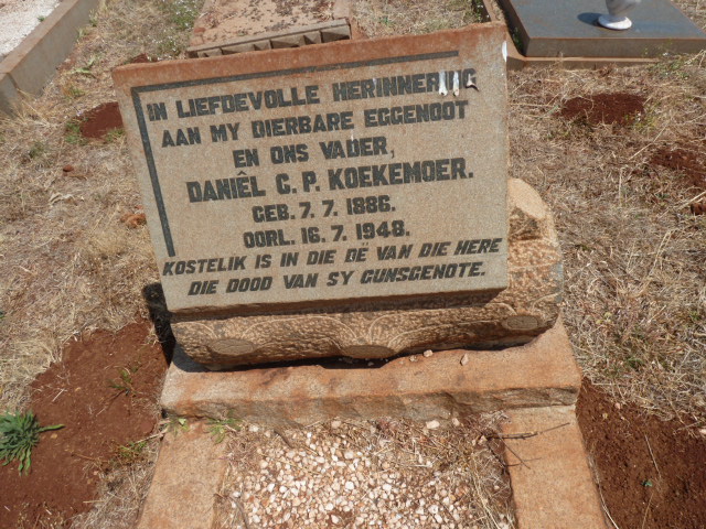 KOEKEMOER Daniel C.P. 1886-1948