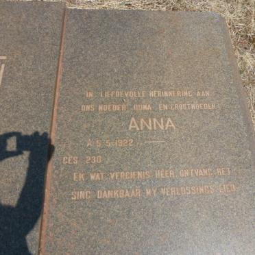LUUS Nantus 1917-1990 &amp; Anna 1922-