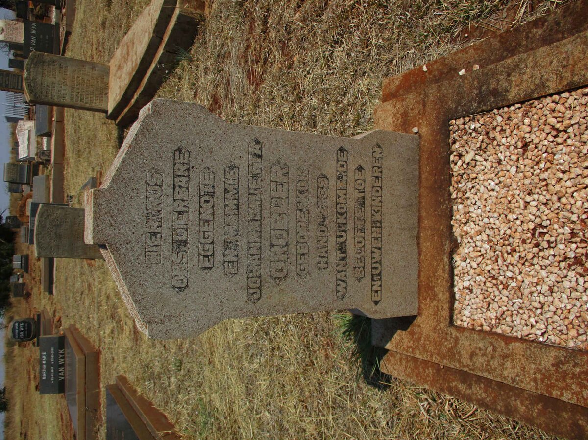 GROBLER Johanna Aletta nee KOK