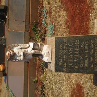 VILLIERS Johann C., de 1952-1953