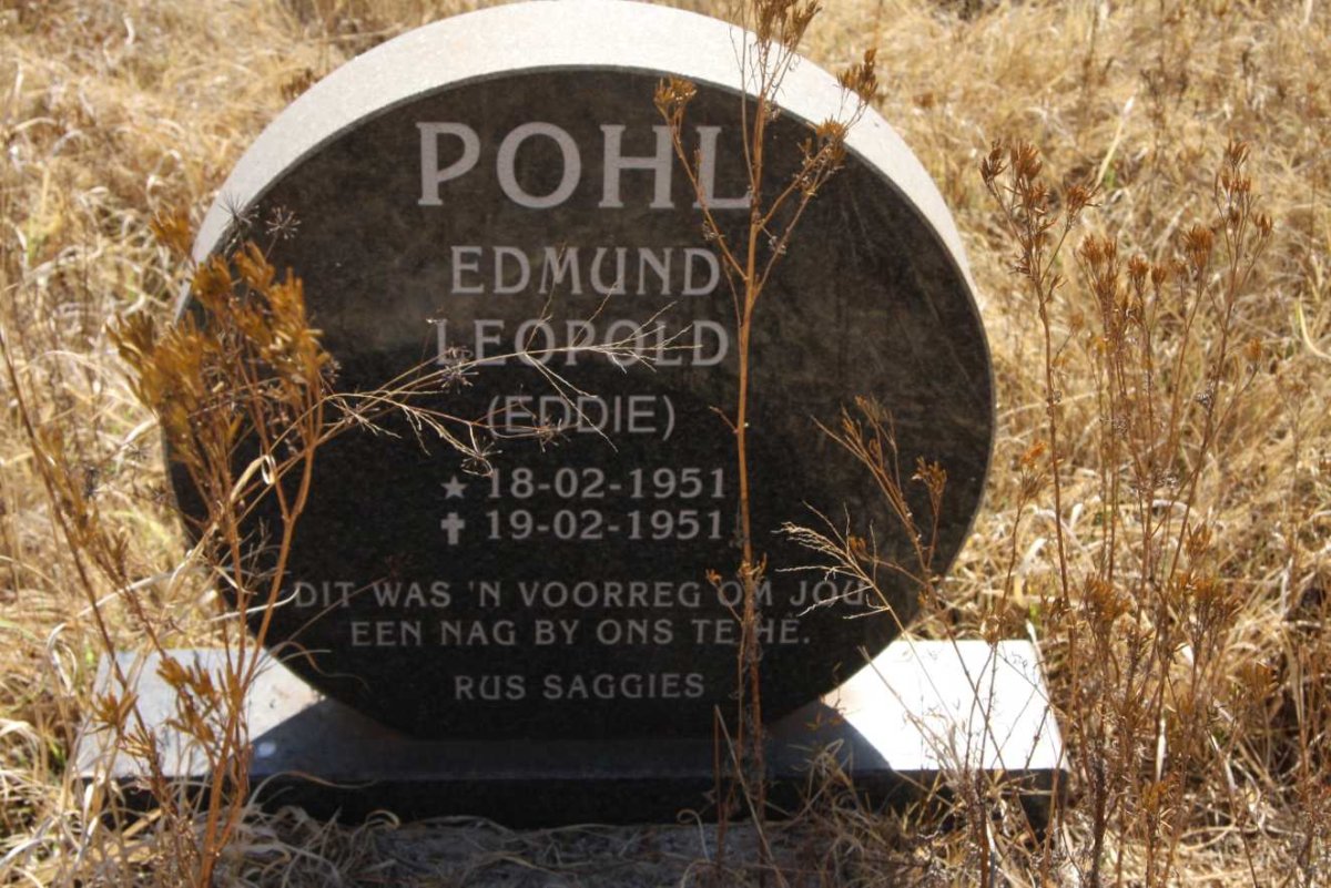 POHL Edmund Leopold 1951-1951