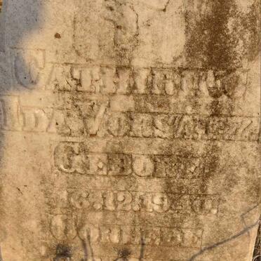 VORSTER Cathirina Ida 1940-1941