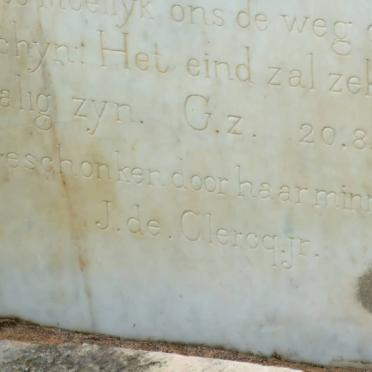 BOTHA Cecilia Maria 1877-1896