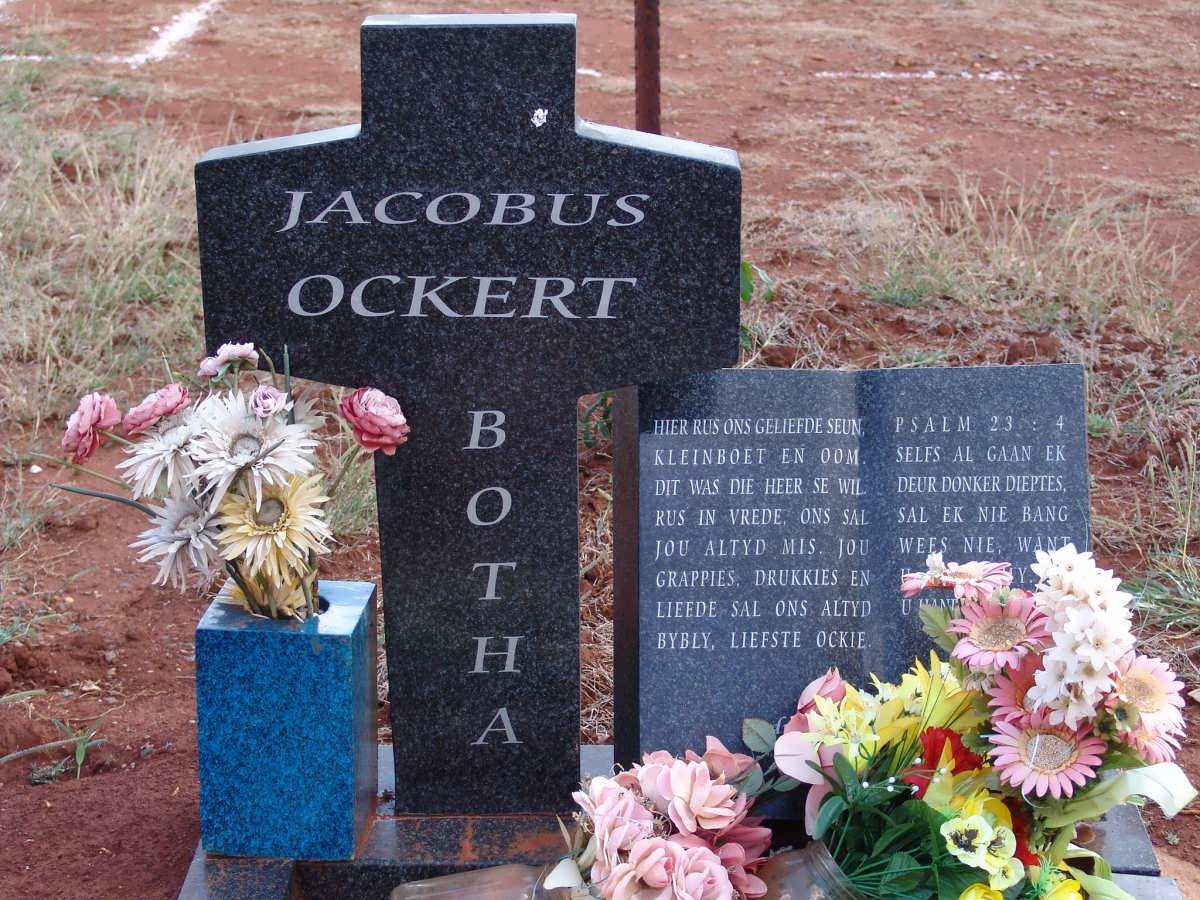 BOTHA Jacobus Ockert