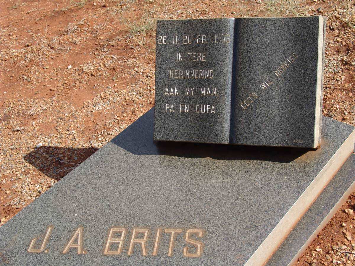 BRITS J.A. 1920-1976