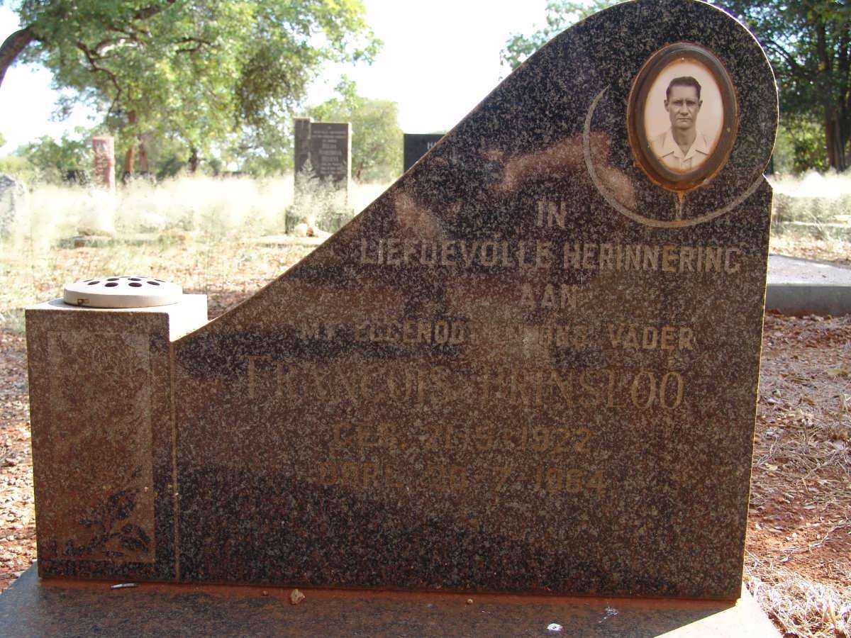 PRINSLOO Francois 1922-1964