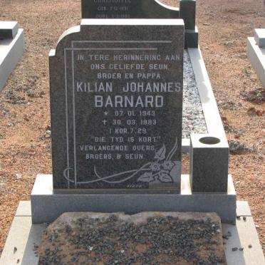 BARNARD Kilian Johannes 1943-1983